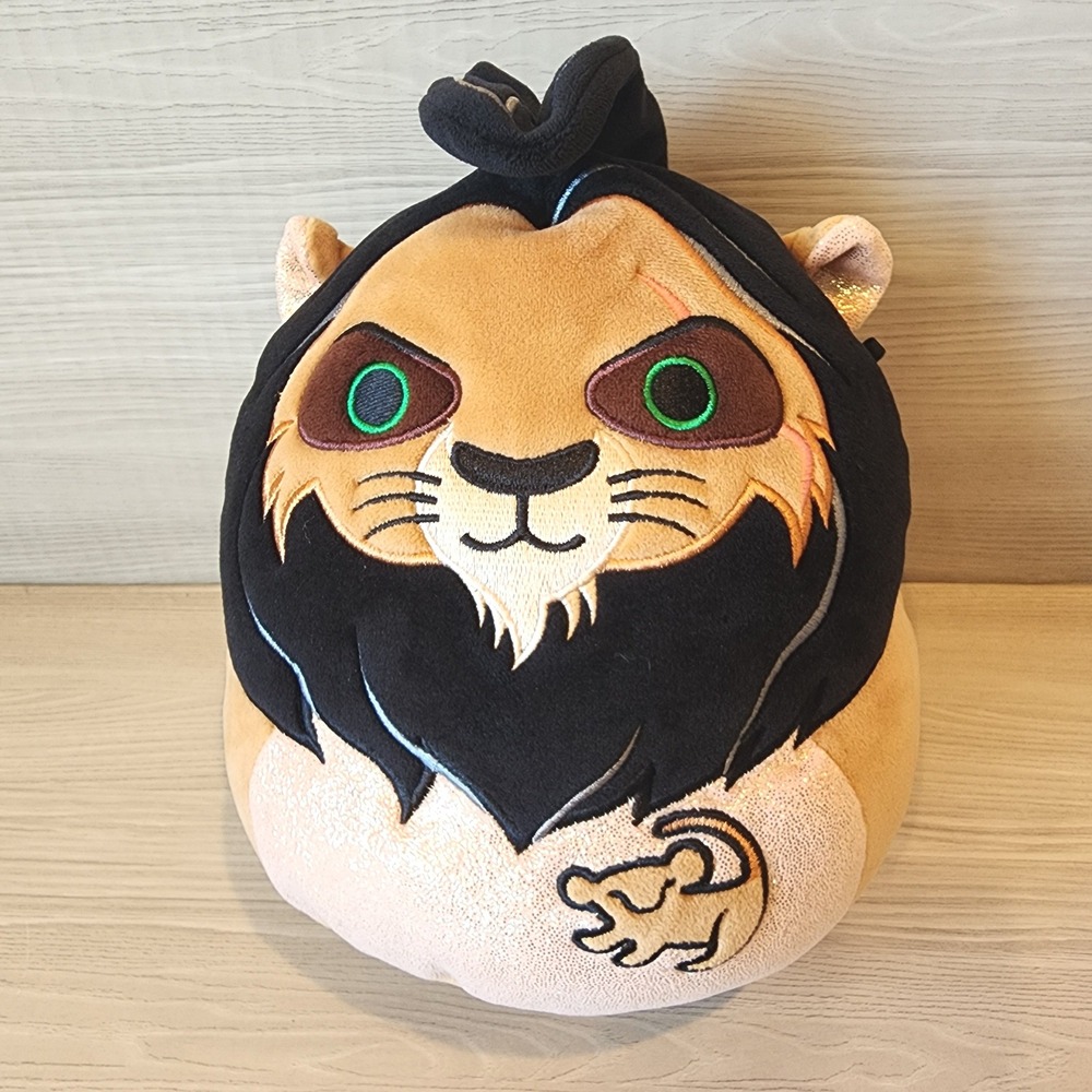 Disney The Lion King Scar Plush 8" Stuffed Animal Toy Black Tan Gift